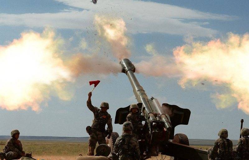 La chine a amélioré гаубицу Type 66 sous haute précision des projectiles