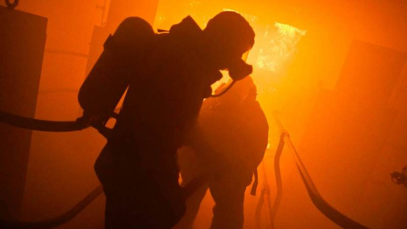Fleeting fire on the 