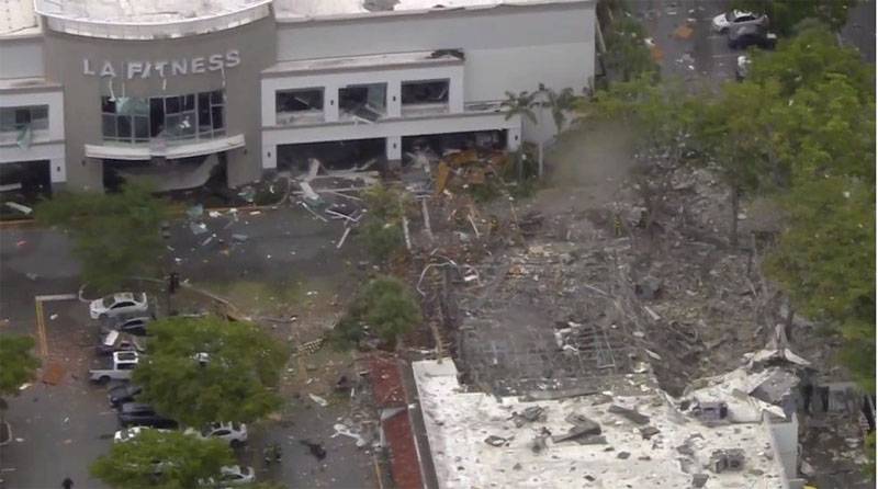 On the site of the gas explosion in Florida working for the FBI