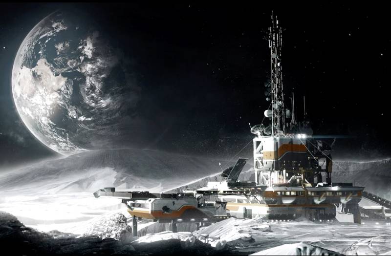 For bygging av en lunar base, Russland planlegger å bruke 3D-utskrift