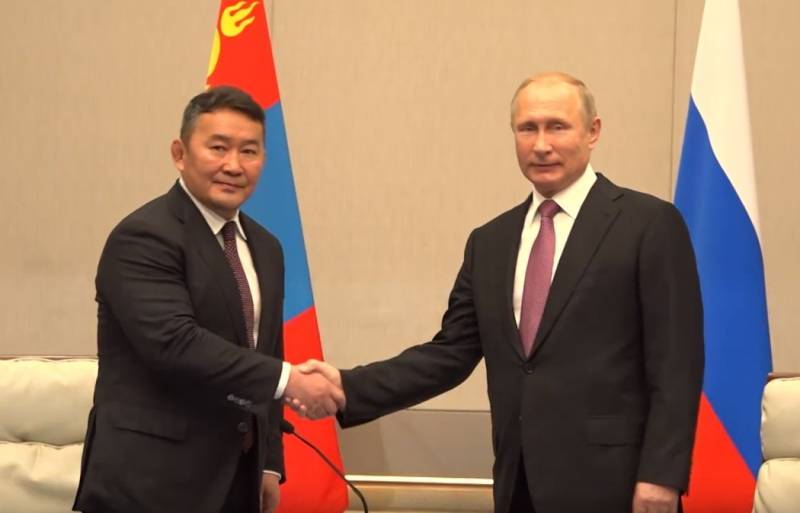 In the US, said that Mongolia was on the way to Russia