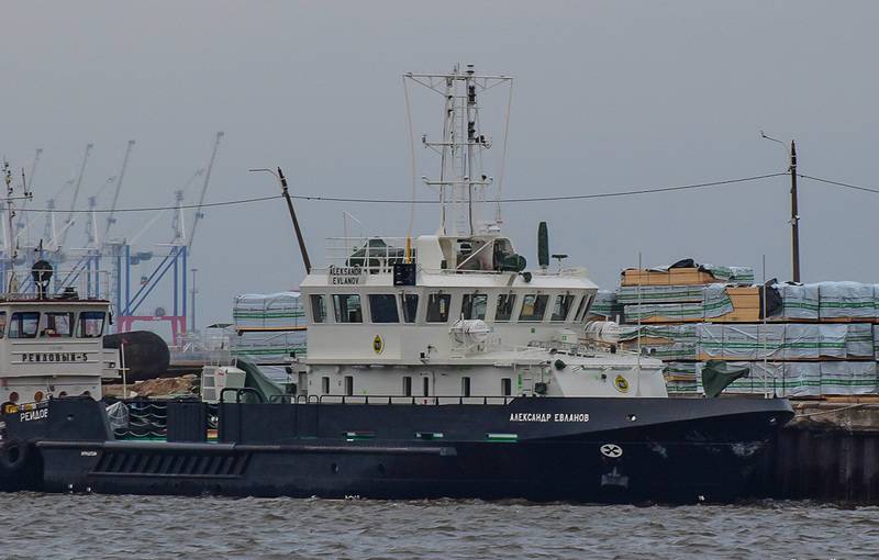 Part of the Baltic fleet entered the BGK project 23040Г 
