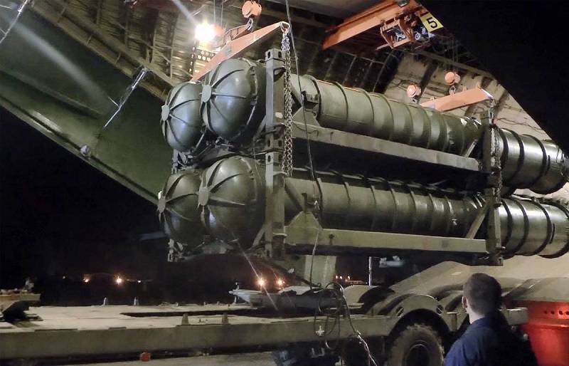 Ministry of defense: the first components of the s-400 was delivered to Turkey