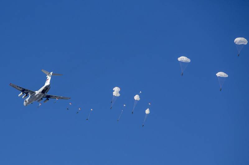 Ukraine has estimated the scale of past exercises of airborne troops in the Crimea