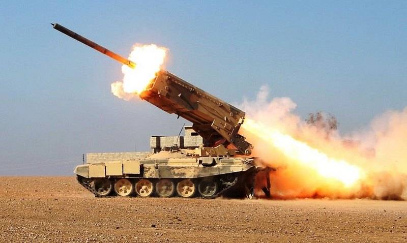 I Kina, TOS-1A kalt 