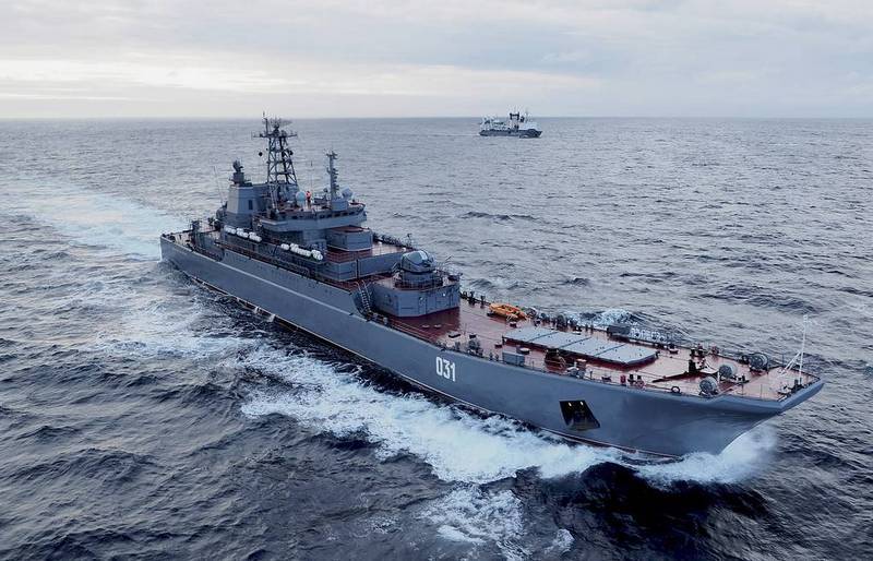 BDK Northern fleet will work out the logistics of military bases on the entire Northern sea route
