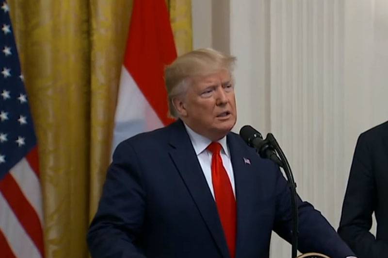 Trump said that the American ship was shot down the Iranian UAV