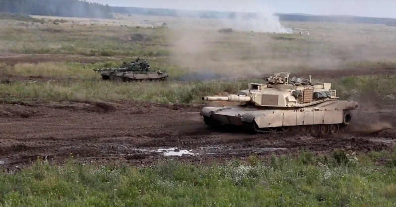 D ' NATO huet Training Kampf mat Bedeelegung vun 