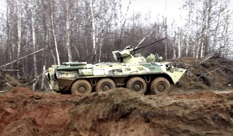 Оновлений БТР-82 отримає захист від кумулятивних боєприпасів