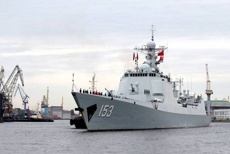 Kinesiske destroyer 