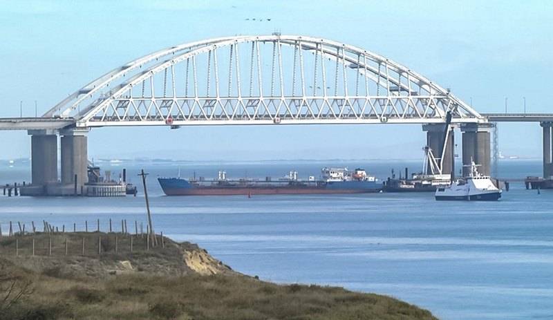 Sikkerhedstjenesten i Ukraine, tilbageholdes et russisk tankskib