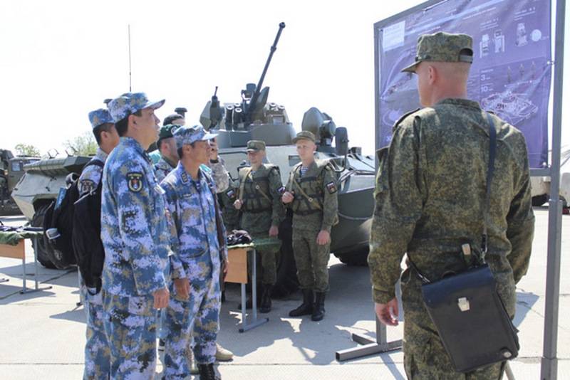 I Kaliningrad började anlända utländska Marines