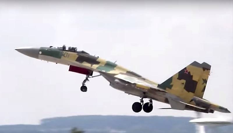 Near Tver has formed a new squadron of su-35
