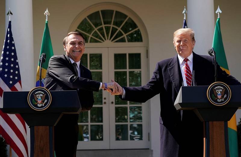 Brazil has received from trump status 