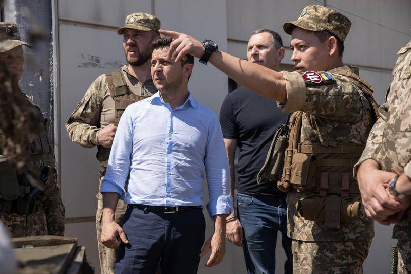 Ukraine has proposed to build a wall in the Donbass