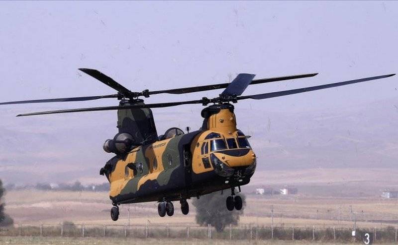 D ' Tierkei huet déi Lescht Partie vun den Militär-Transport-CH-47F Chinook