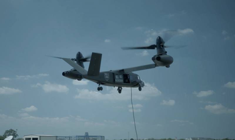 Bell is preparing to adapt civil convertiplane by the military