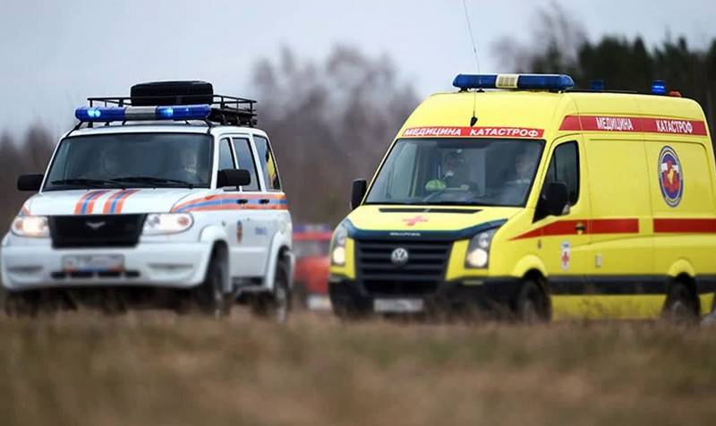 The defense Ministry confirmed the death of two people on the ground at Archangel
