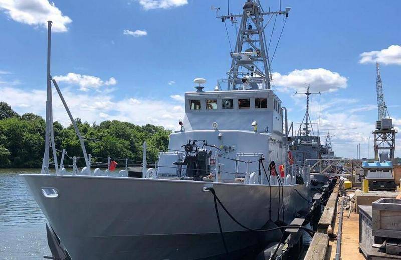 In der Ukraine erklärten die Modernisierung der Kutter Island, die von den USA