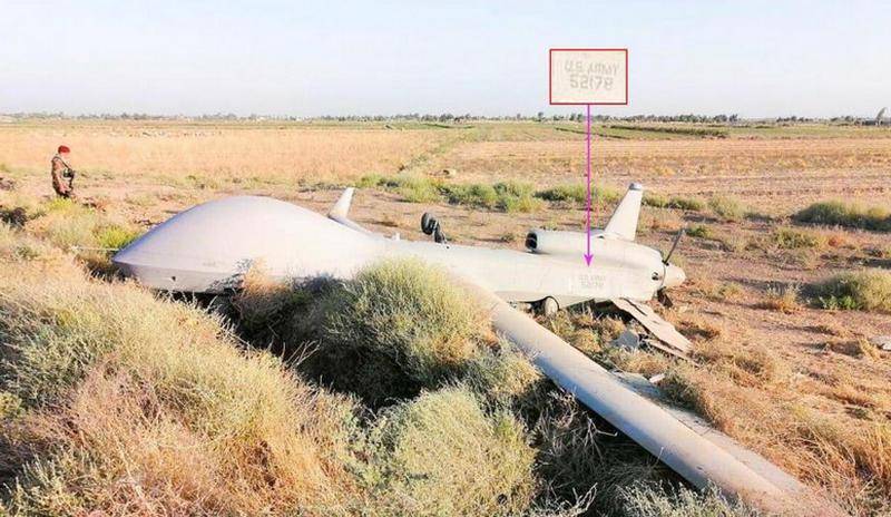 The us army has lost the UAV MQ-1C Grey Eagle over Iraq