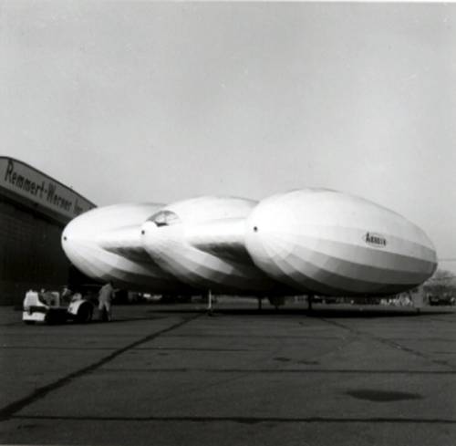 Experimentella hybrid luftskepp Aereon III (USA)