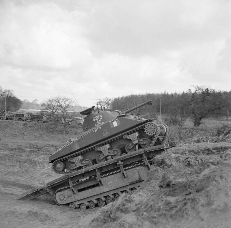Tankar-broar familjen Churchill ARK (STORBRITANNIEN)