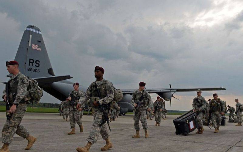 In Germany, commented on U.S. plans to transfer part of the forces in Poland