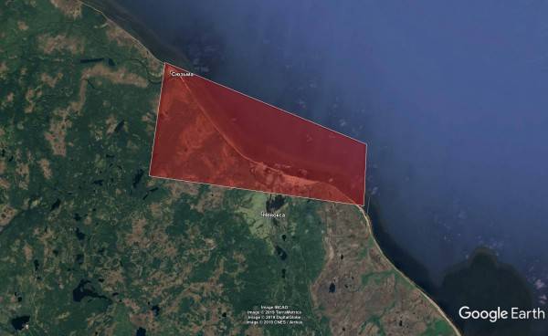 The test site in Arkhangelsk region. That could explode in nenoksa?