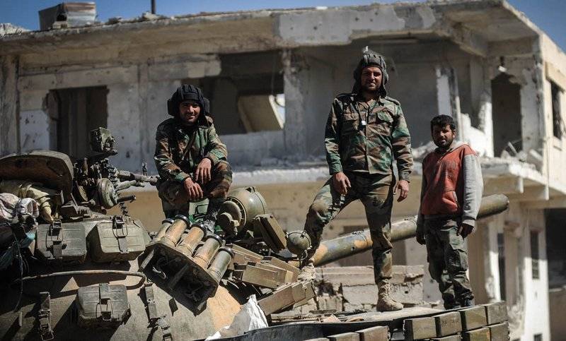 The Syrian army continues to close the ring around Khan shaykhun