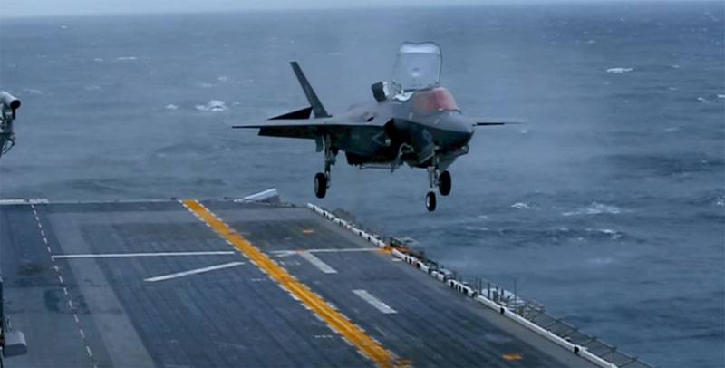 The US stated on the record established by the F-35B