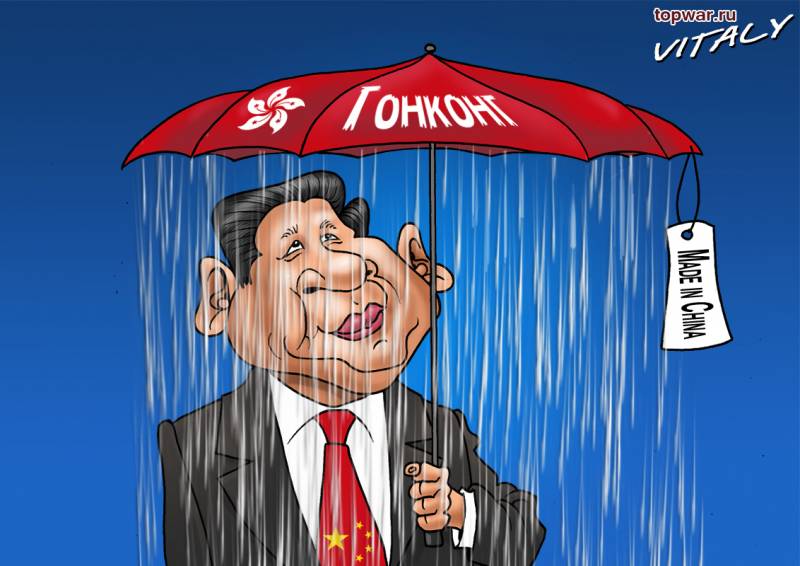 Maidan i Kinesiska. Undertrycka om Peking upplopp i Hong Kong?