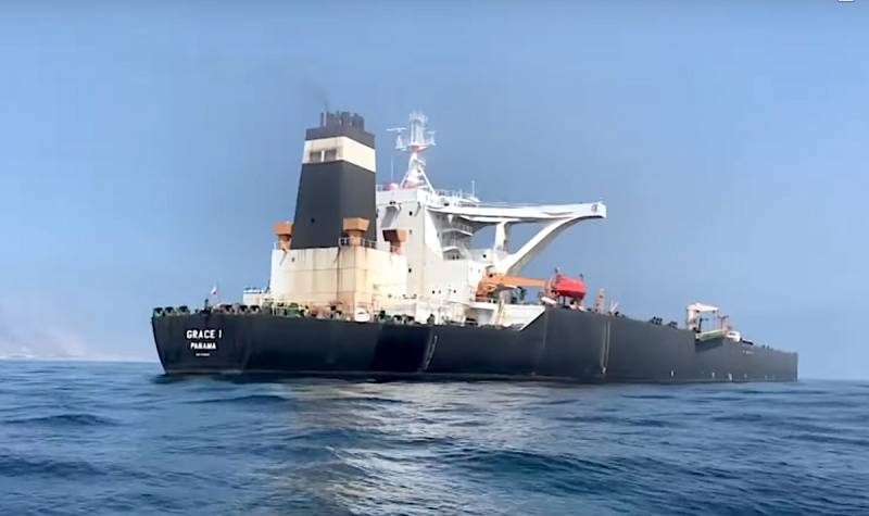I Usa utfärdat en arresteringsorder för gripandet av den Iranska oljetanker Grace 1