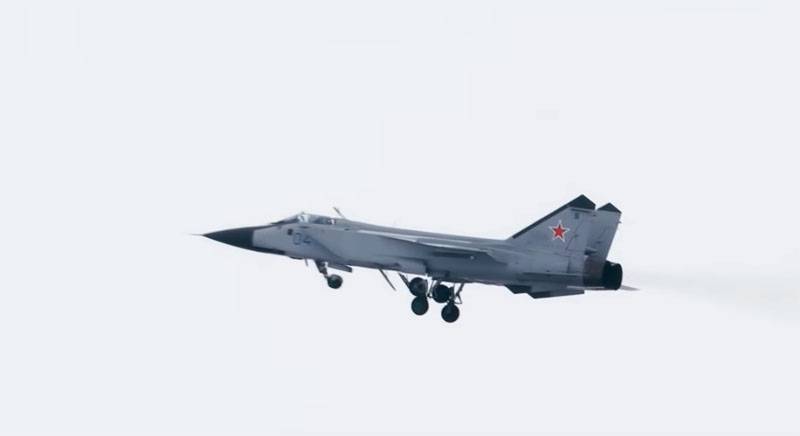Den første MiG-31BM mødtes i konventionelle kamp, stratosfæriske