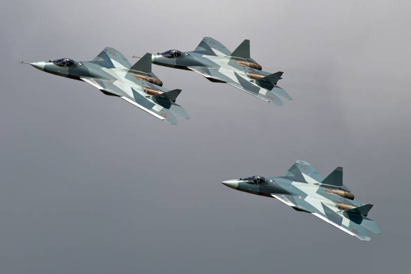 Export su-57Э inför premiären