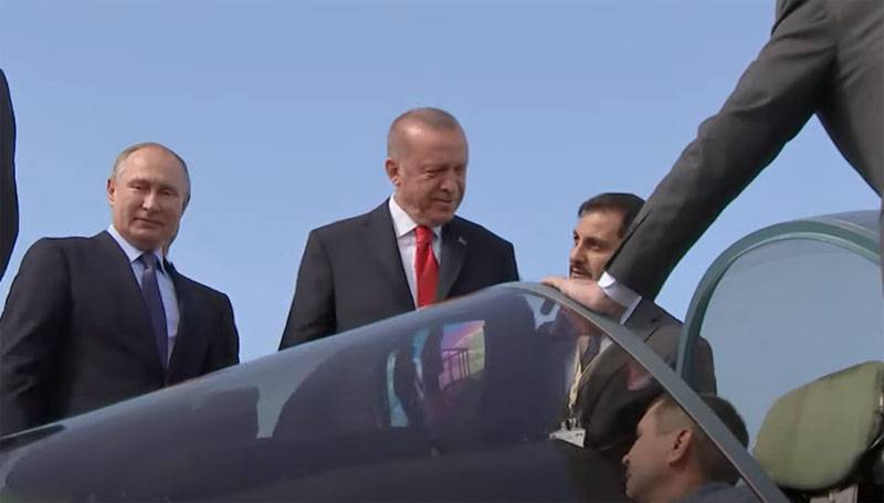 An de Länner vun der NATO schmerzhaft reagéiert op d ' Interesse Erdogans ze su-57