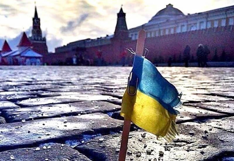 Wéi an der Ukrain hu e Bild vum Feindes an d ' Gesicht vu Russland