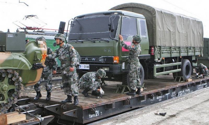 The first echelons with military equipment and personnel of the PLA arrived in CVO