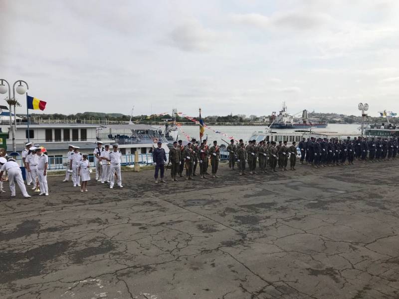 The naval forces of Ukraine and Romania began river doctrine