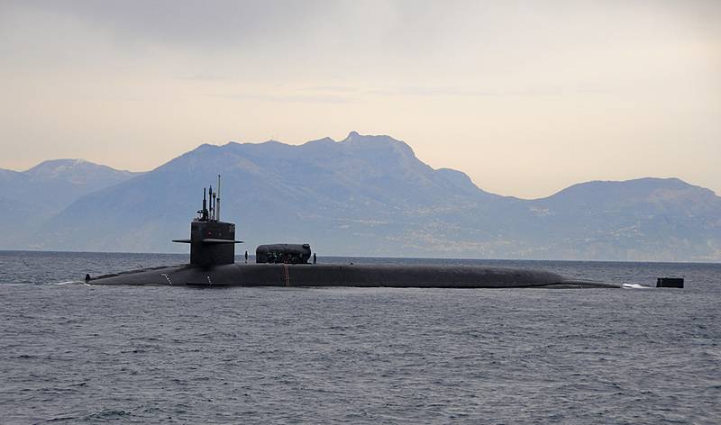 US submarine 