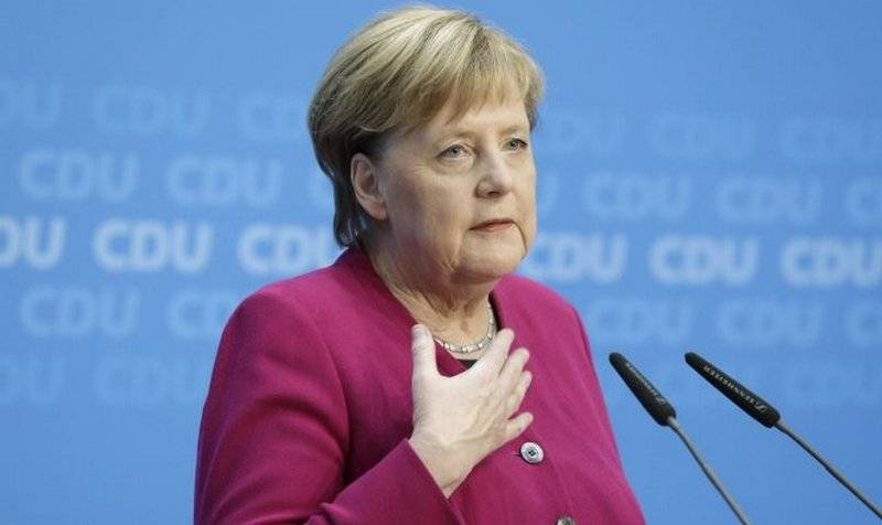 Merkel urged Europe not to rely on the military protection of the United States