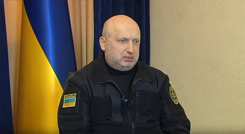 Turchynov hat erzählt, warum die Ukraine nicht Russland den Krieg erklärt