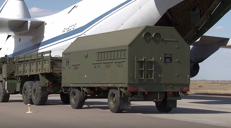Russia has completed the 2nd stage delivery of the elements of the s-400 to Turkey