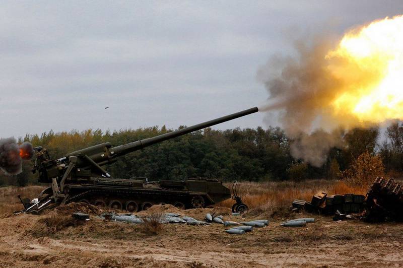 Onshore troupes auront à l'armement modernisés SAU 2С7 