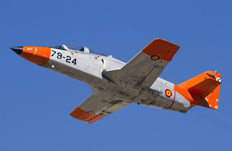 Air force i Spanien har mistet anden uddannelse fly siden slutningen af August 2019