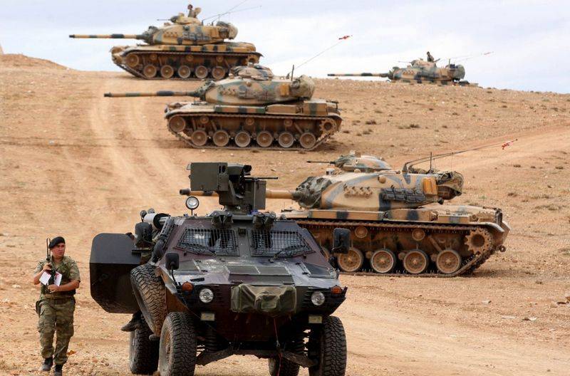 Erdogan expressed the readiness of the Turkish army for military action and Syria