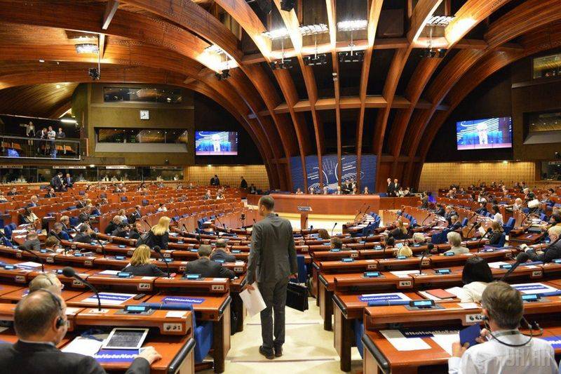 Ukraine refused to participate in the PACE session