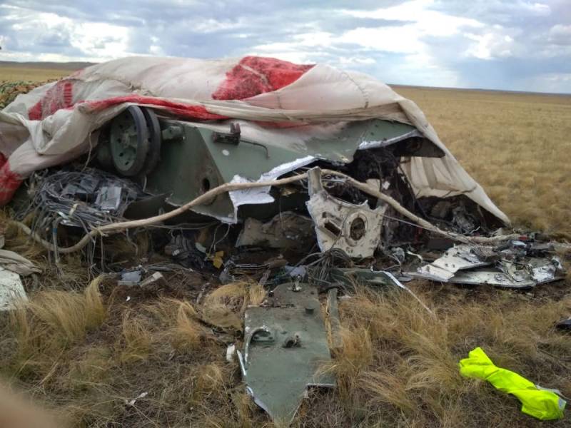 Two BMD crashed in the exercises 