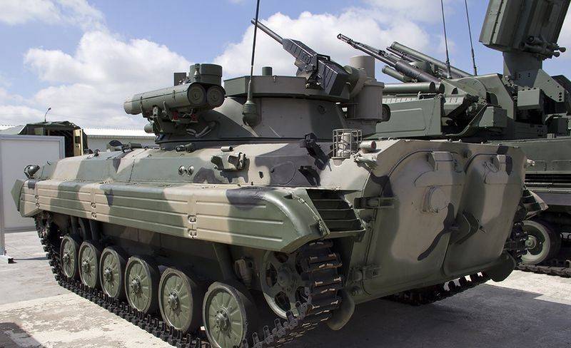 Partiet moderniseras BMP-2M hade fått i far Eastern WOK