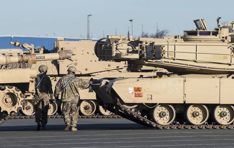 US will deploy tank battalion near the border of Belarus