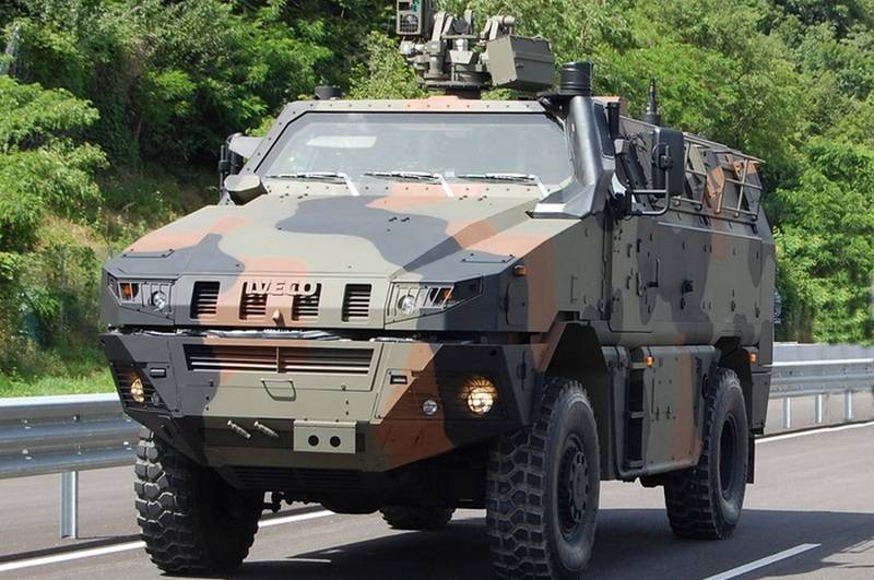 The army of the Netherlands transplanted to the armored vehicles from Iveco